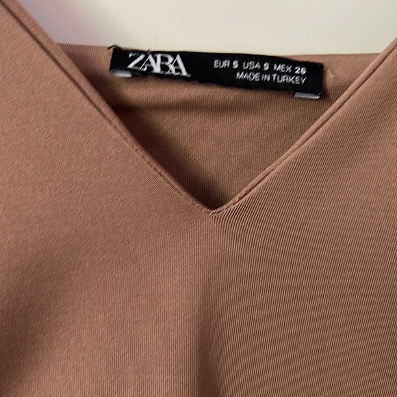 Zara beige tank top size S - Picture 2 of 5